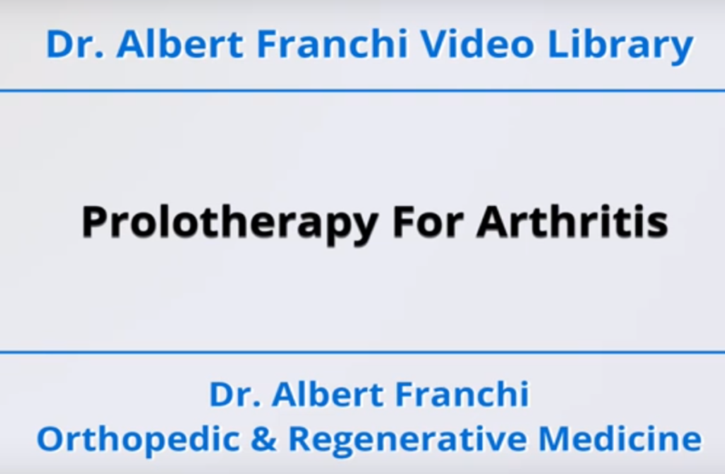 Video Library Boston Prolotherapy and Orthopedics
